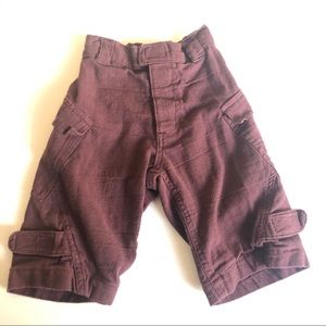 Moon Flower brown cargo pants size 1
